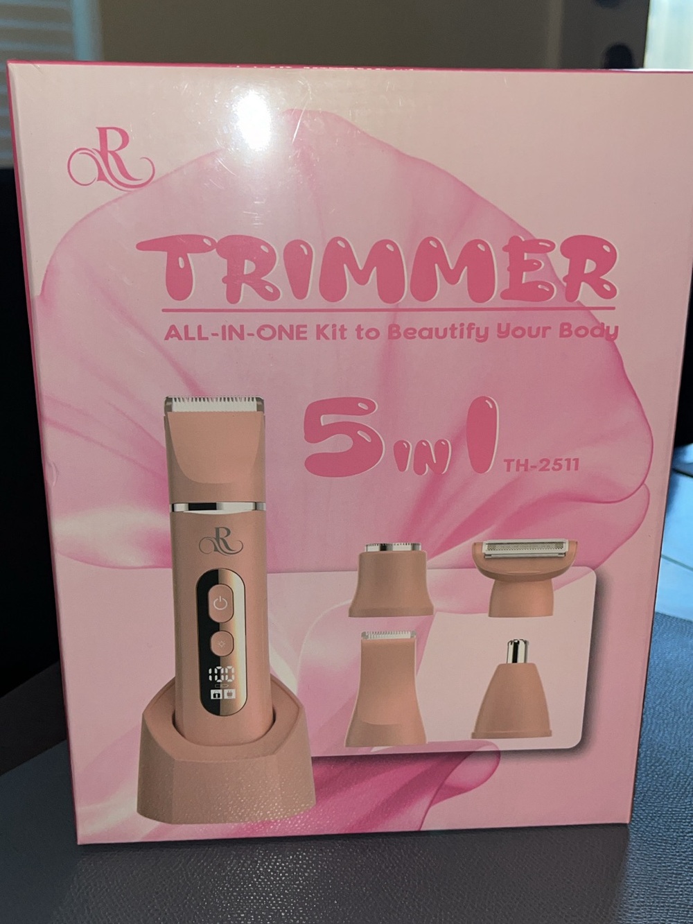 Trimmer 5-in-1 Women's Body Groomer - Pink
